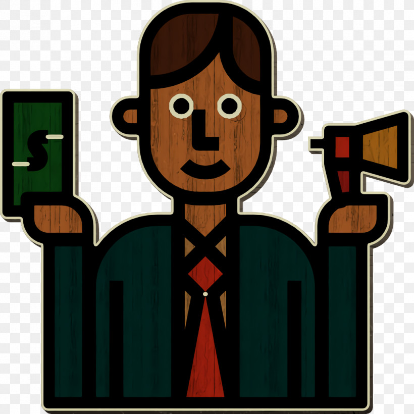 Profession Avatars Icon Salesman Icon, PNG, 1032x1032px, Profession Avatars Icon, Behavior, Cartoon, Character, Human Download Free
