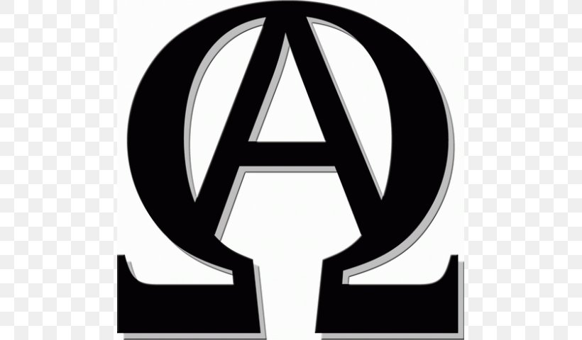 Alpha And Omega Christian Symbolism Sigil, PNG, 640x480px, Alpha And Omega, Alpha, Black And White, Brand, Christian Cross Download Free