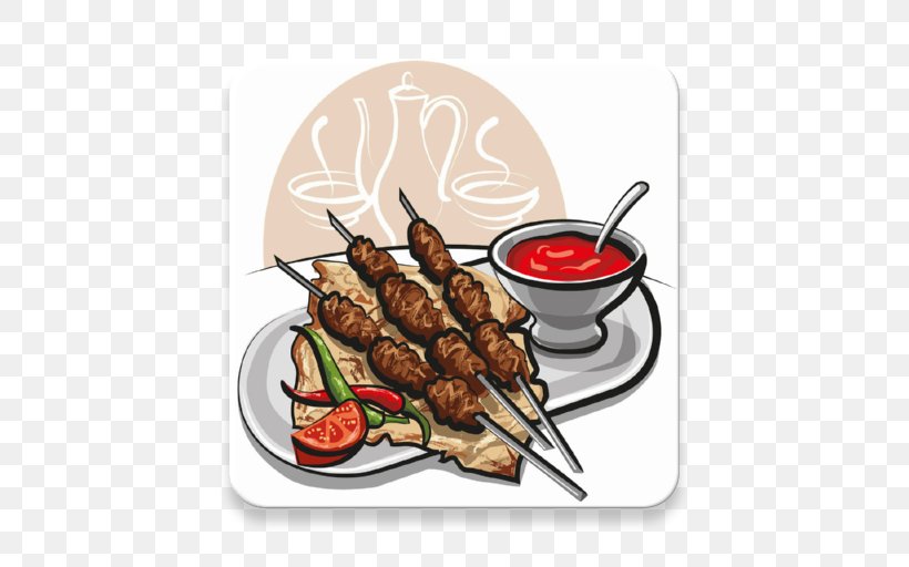 Barbecue Kebab Vector Graphics Clip Art Pita, PNG, 512x512px, Barbecue, Animal Source Foods, Arrosticini, Brochette, Cuisine Download Free