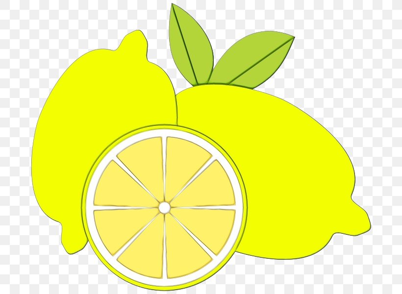 Citrus Lemon Yellow Fruit Leaf, PNG, 715x600px, Watercolor, Citrus, Fruit, Grapefruit, Green Download Free