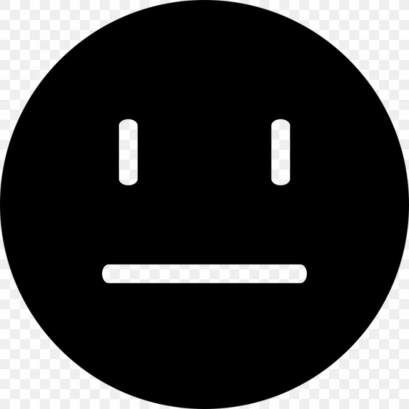 Emoticon Smiley Sadness Frown, PNG, 980x980px, Emoticon, Black And White, Crying, Emoji, Emotion Download Free