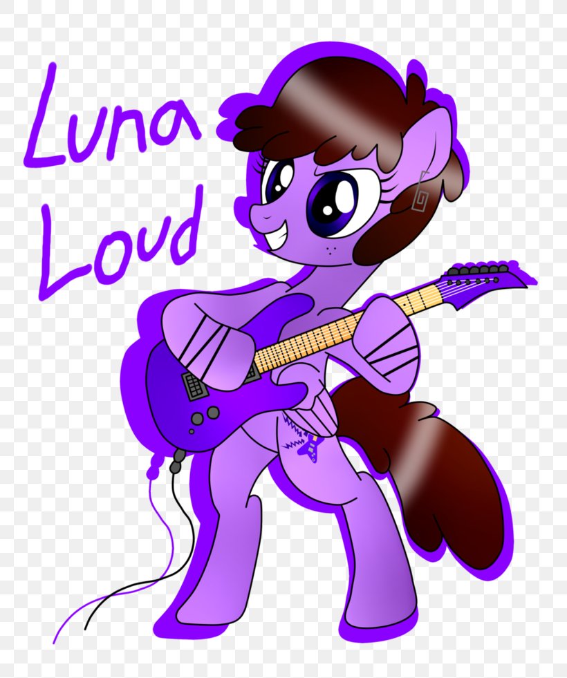 My Little Pony Luna Loud Princess Luna Luan Loud, PNG, 814x981px, Watercolor, Cartoon, Flower, Frame, Heart Download Free