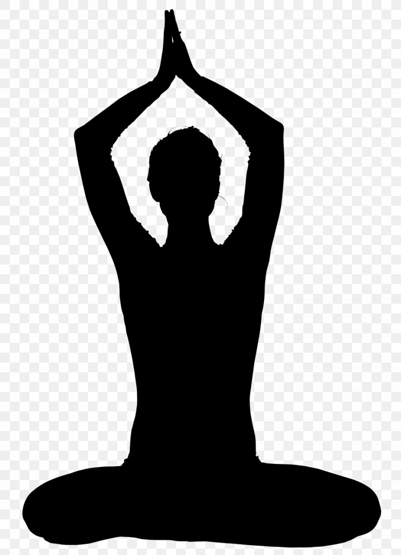 Yoga Silhouette Clip Art, PNG, 943x1303px, Yoga, Arm, Black And White, Exercise, Hand Download Free
