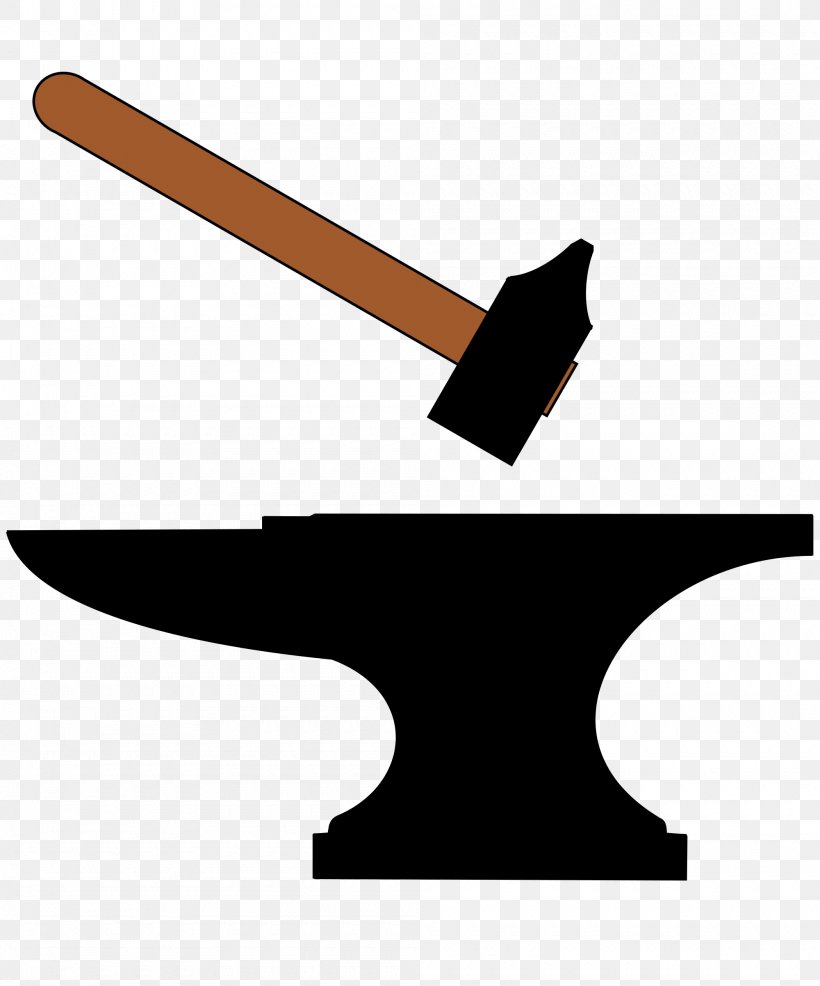 Blacksmith Anvil Forge Hammer Clip Art, PNG, 2000x2405px, Blacksmith, Anvil, Copyright, Forge, Hammer Download Free