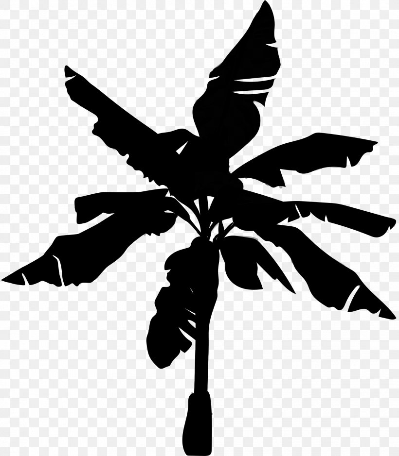 Clip Art Flower Plant Stem Leaf Black, PNG, 1928x2209px, Flower, Black, Blackandwhite, Botany, Branching Download Free