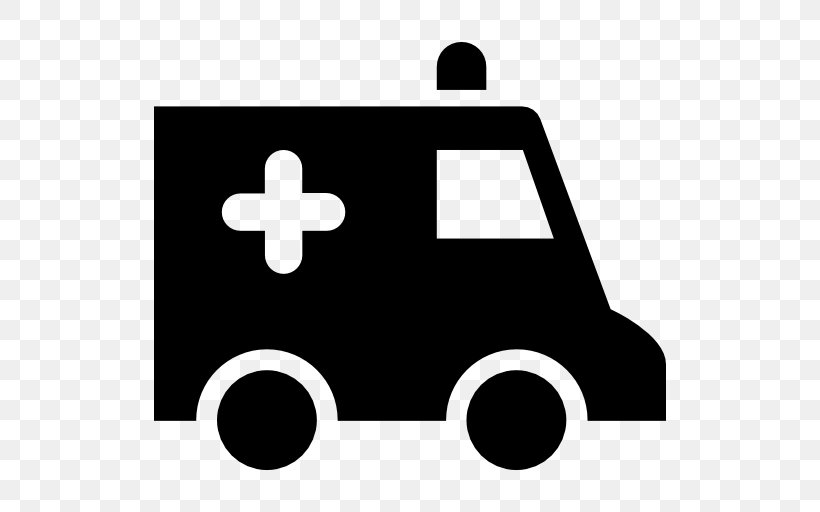 Health Care Medicine Ambulance, PNG, 512x512px, Car, Ambulance, Black, Black And White, Brand Download Free