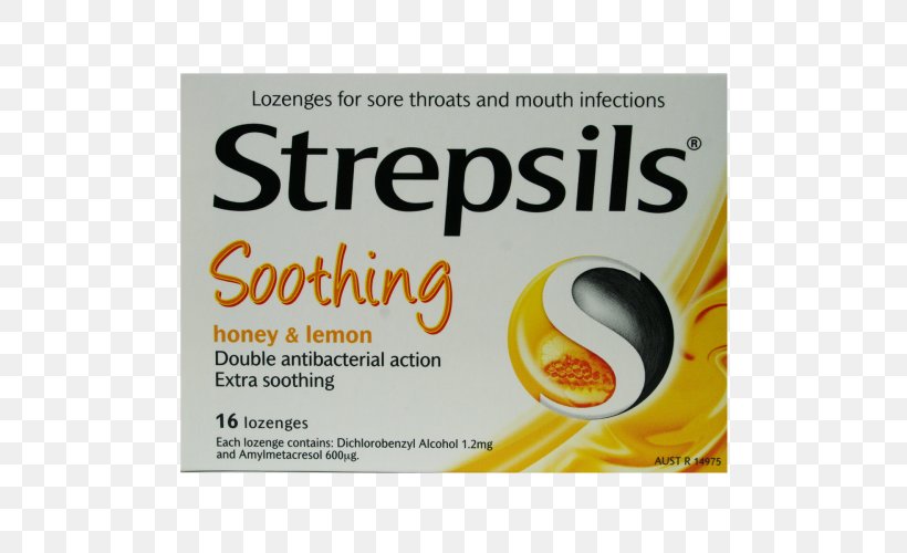 Throat Lozenge Strepsils Amylmetacresol 2,4-Dichlorobenzyl Alcohol Sore Throat, PNG, 500x500px, Throat Lozenge, Antiseptic, Brand, Common Cold, Cough Download Free