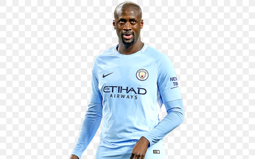 Yaya Touré FIFA 18 FIFA 17 Football Player Manchester City F.C., PNG, 512x512px, Fifa 18, Blue, Clothing, Ea Sports, Electric Blue Download Free