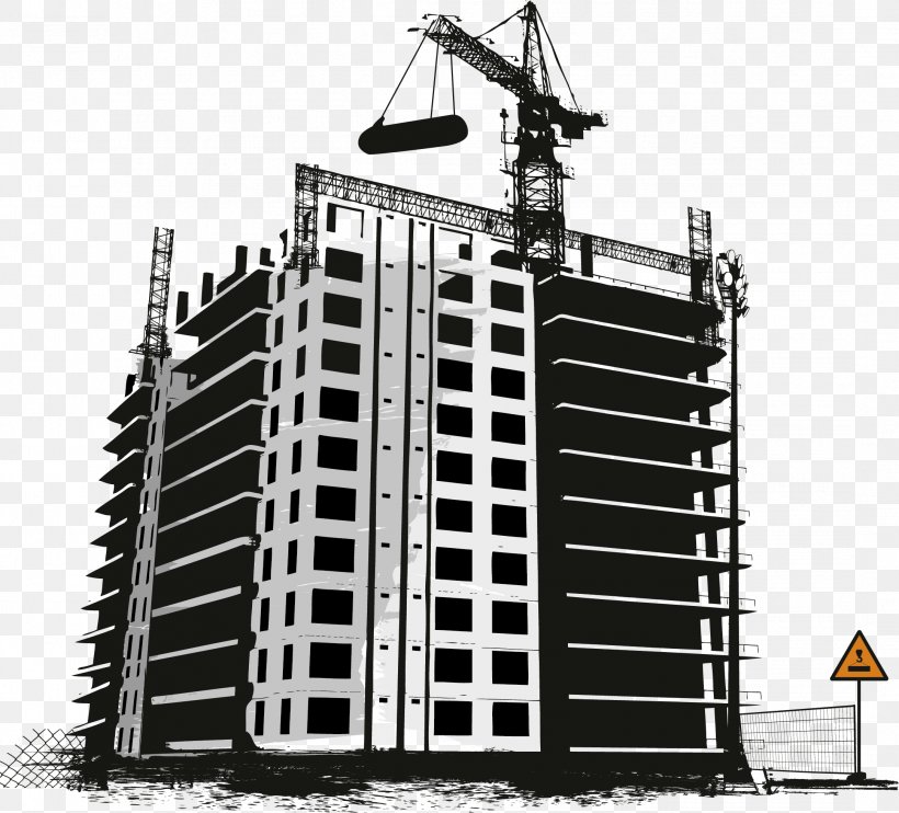 Building Architectural Engineering Clip Art, PNG, 2164x1959px, Building, Architectural Engineering, Architecture, Black And White, Condominium Download Free