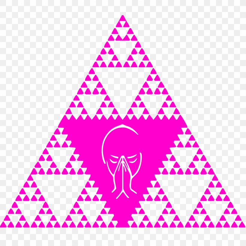 Sierpinski Triangle Fractal Sierpinski Carpet Mathematics, PNG, 999x999px, Sierpinski Triangle, Area, Attractor, Benoit Mandelbrot, Fractal Download Free