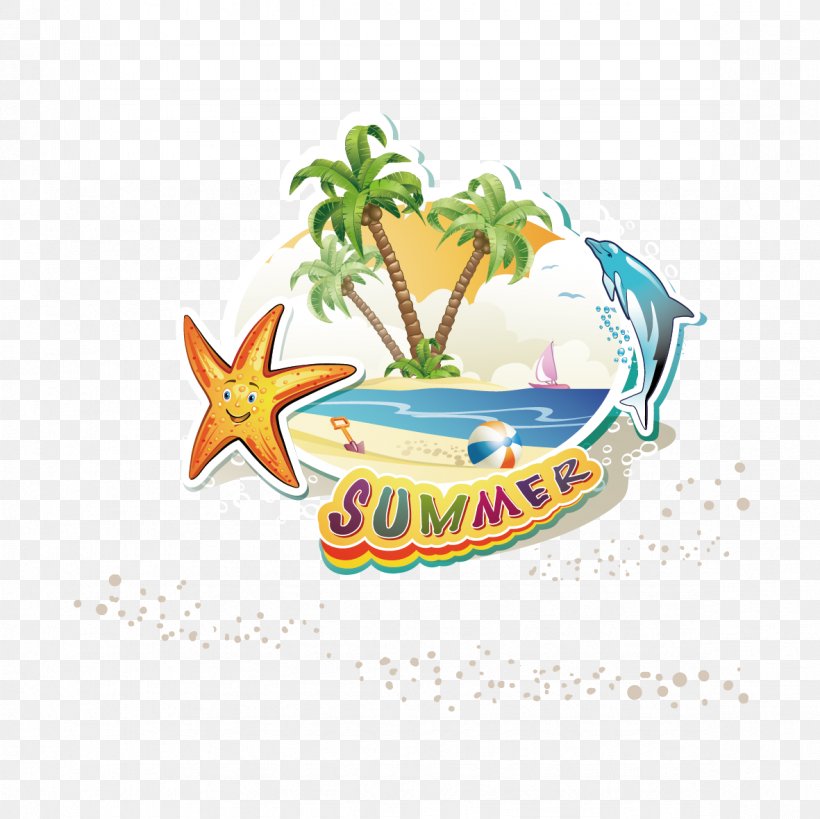 Beach Travel Vacation Illustration, PNG, 1181x1181px, Beach, Area, Food, Logo, Resort Download Free