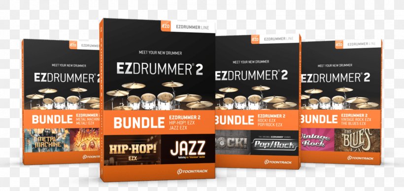 EZdrummer 2 Hip-Hop Edition EZdrummer 2 Rock Edition Book Brand, PNG, 1500x711px, Book, Advertising, Brand, Ezdrummer, Publication Download Free