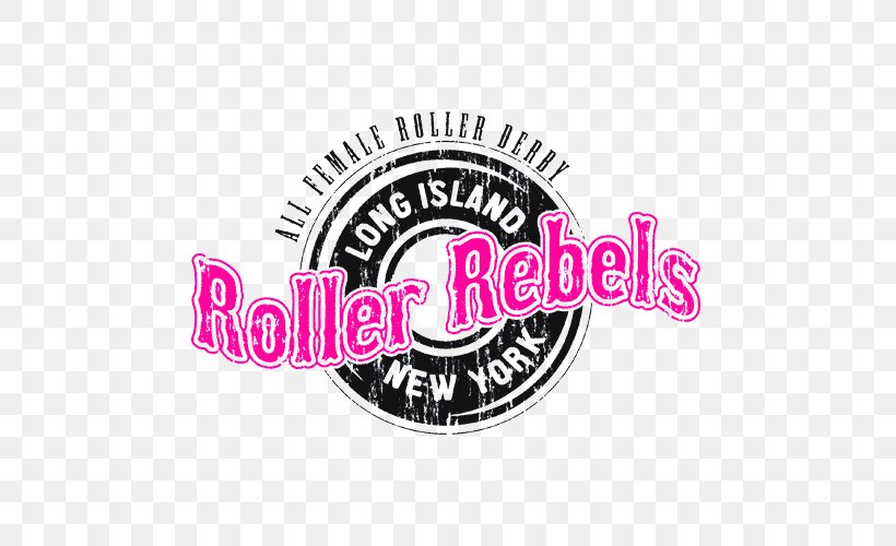 Long Island Roller Rebels Logo Font Product Women's Flat Track Derby Association, PNG, 500x500px, Logo, Brand, Label, Text, Womens Flat Track Derby Association Download Free