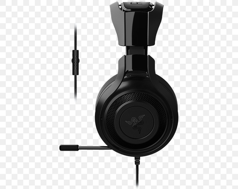 Microphone Razer Man O'War 7.1 Surround Sound Headphones Headset, PNG, 411x652px, 71 Surround Sound, Microphone, Audio, Audio Equipment, Electronic Device Download Free