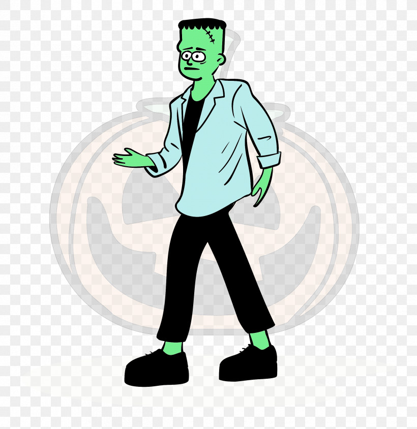 Spooky Halloween, PNG, 2428x2500px, Spooky, Cartoon, Character, Computer, Drawing Download Free