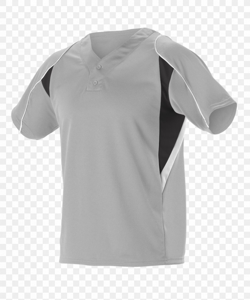 T-shirt Jersey Baseball Uniform Grey, PNG, 853x1024px, Tshirt, Active Shirt, Baseball, Baseball Uniform, Black Download Free