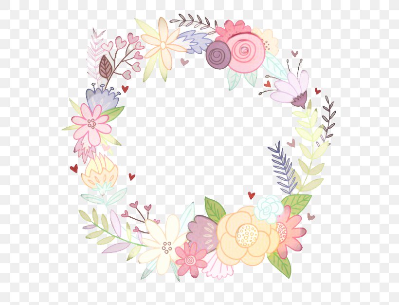 Wreath Drawing Flower Watercolor Painting Floral Design, PNG, 626x626px, Wreath, Art, Crown, Drawing, Floral Design Download Free