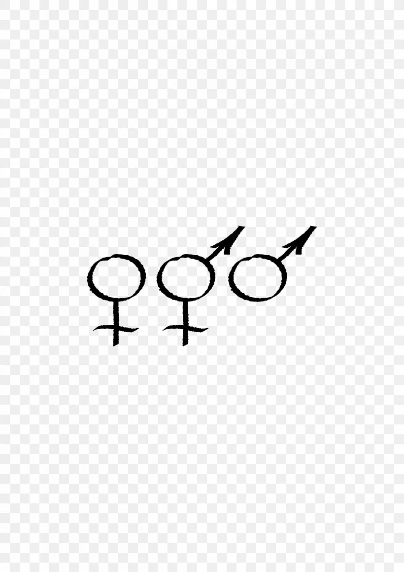 Gender Symbol Female Clip Art, PNG, 2400x3394px, Gender Symbol, Area, Black, Black And White, Body Jewelry Download Free