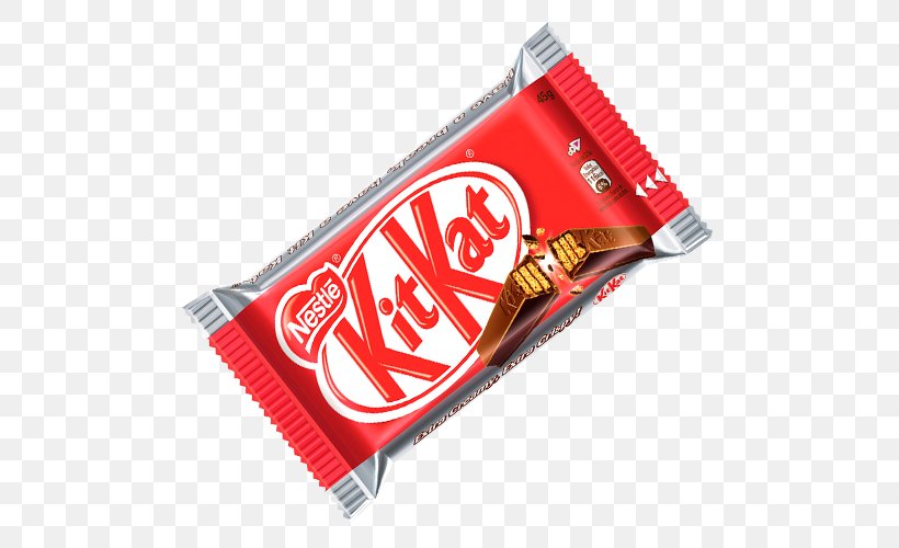 Kit Kat Chocolate Bar Quesadilla Twix, PNG, 500x500px, Kit Kat, Biscuit, Candy, Chocolate, Chocolate Bar Download Free