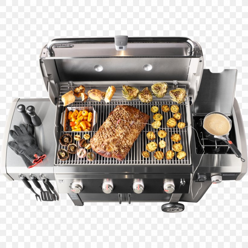 Barbecue Weber-Stephen Products Weber Genesis II E-310 Weber Genesis II LX S-440 Weber Genesis II LX 340, PNG, 864x864px, Barbecue, Animal Source Foods, Barbecue Grill, Contact Grill, Cuisine Download Free