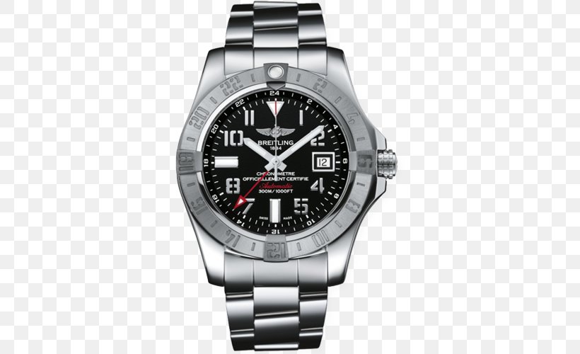 Breitling SA Breitling Avenger II GMT Watch Jewellery, PNG, 500x500px, Breitling Sa, Automatic Watch, Bracelet, Brand, Breitling Avenger Ii Download Free