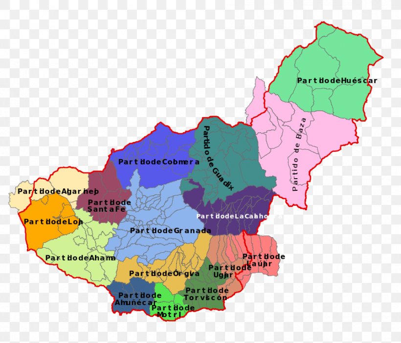 Partido Judicial De Granada Valle De Lecrín Map Valderrubio, PNG, 895x768px, Granada, Area, Ecoregion, Escudo De La Provincia De Granada, Geography Download Free