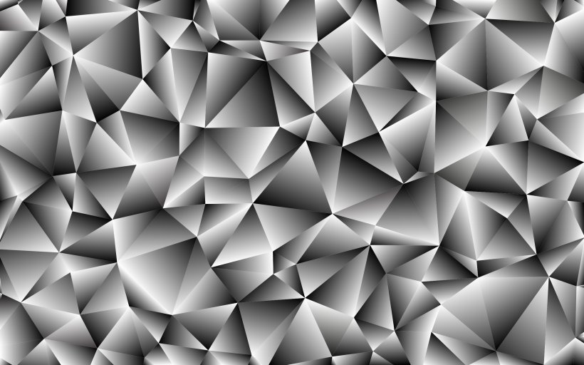 Desktop Wallpaper Triangle Black And White Polygon Monochrome Photography, PNG, 2400x1500px, Triangle, Black And White, Geometry, Grayscale, Monochrome Download Free