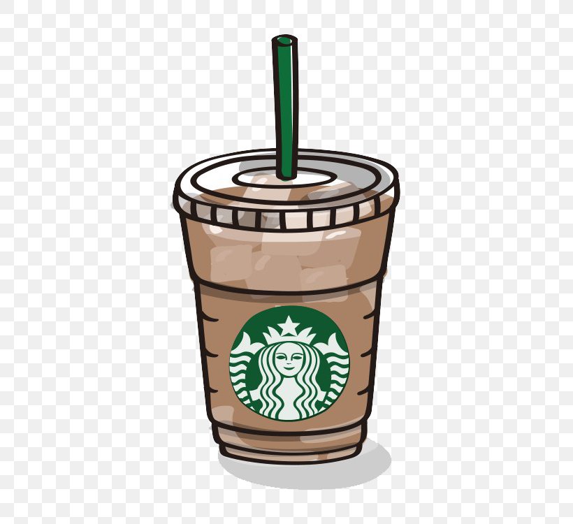 Coffee Starbucks Drawing Cup Frappuccino, PNG, 600x750px