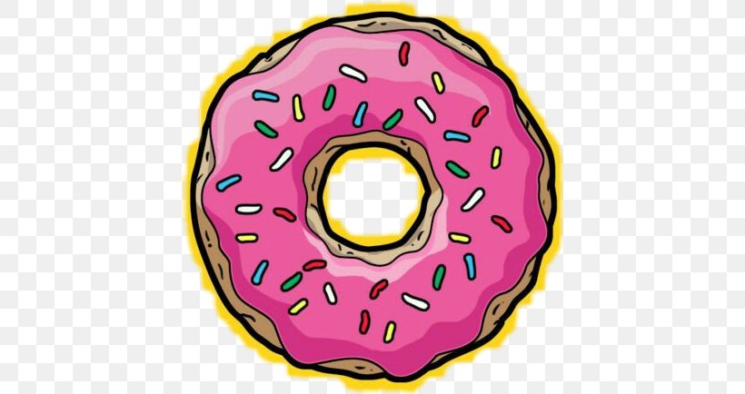 Donuts Homer Simpson Frosting & Icing Drawing Clip Art, PNG, 420x434px