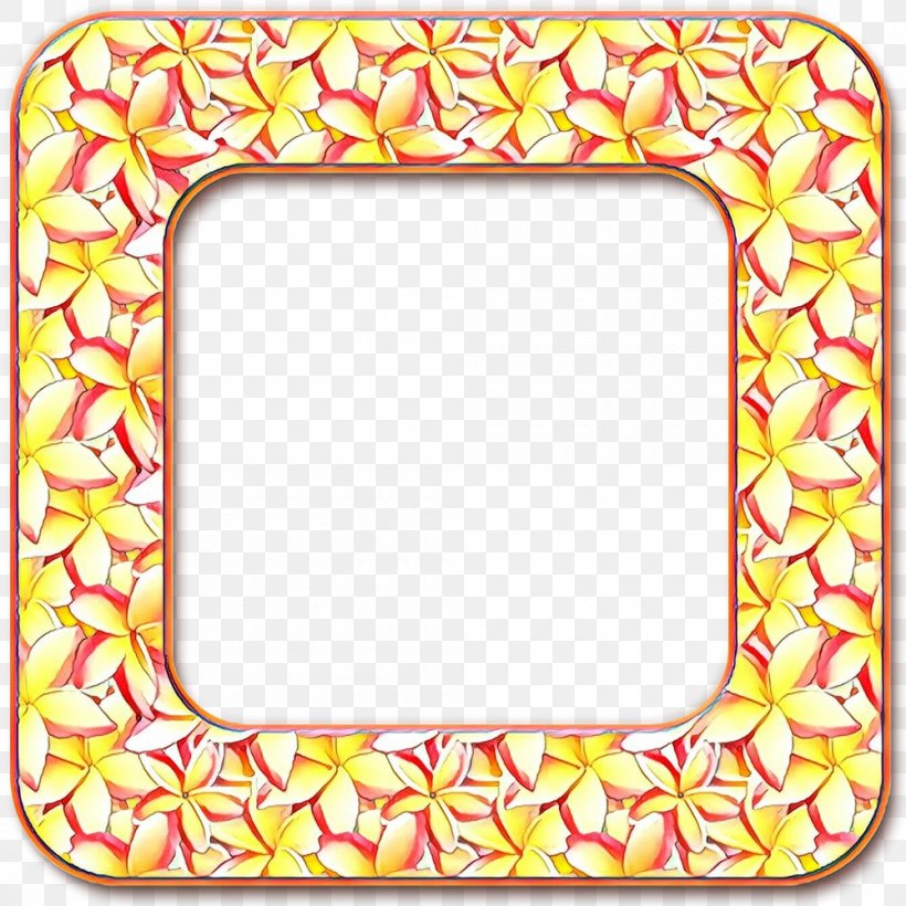 Picture Frames Rectangle Yellow Pattern Font, PNG, 1000x1000px, Cartoon, Meter, Picture Frame, Picture Frames, Rectangle Download Free