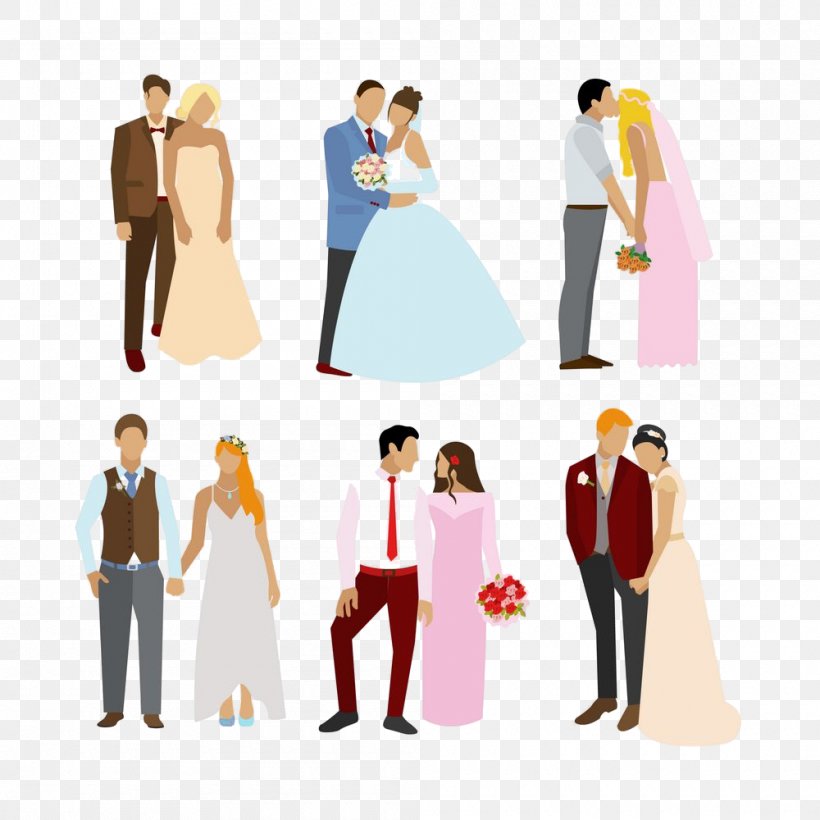 Wedding Just Married, PNG, 1000x1000px, Wedding, Bride, Dress, Formal Wear, Gesture Download Free