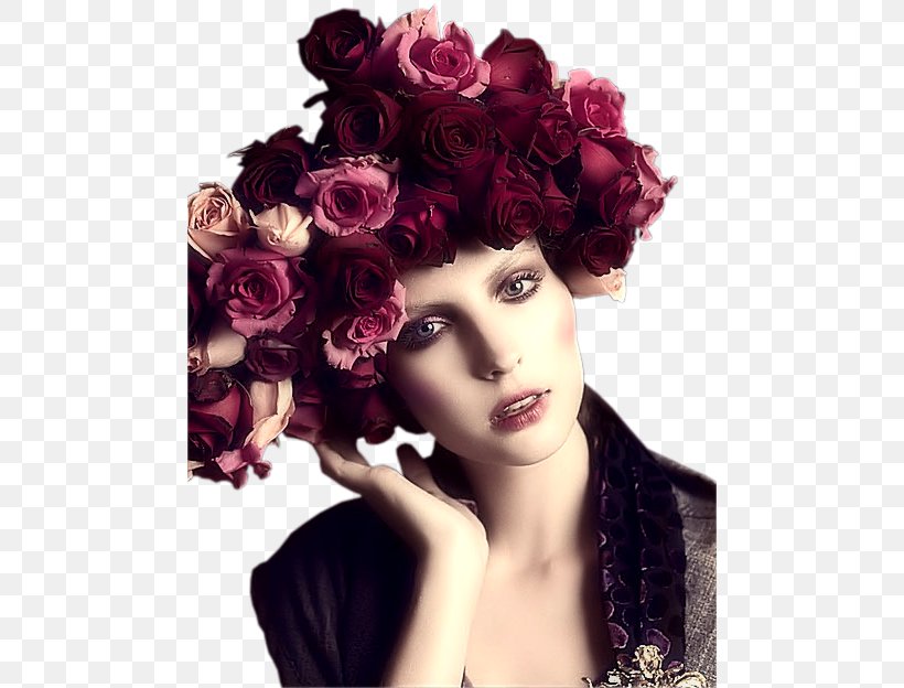 Flower Rose Floral Design Woman Crown, PNG, 480x624px, Flower, Beauty, Bride, Brown Hair, Crown Download Free