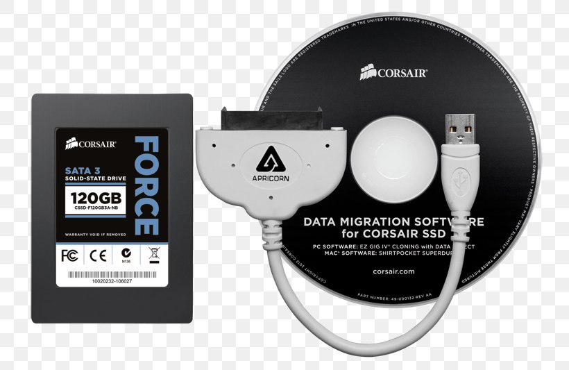 Laptop Solid-state Drive Hard Drives Data Migration Serial ATA, PNG, 800x533px, Laptop, Brand, Computer Data Storage, Computer Software, Corsair Components Download Free