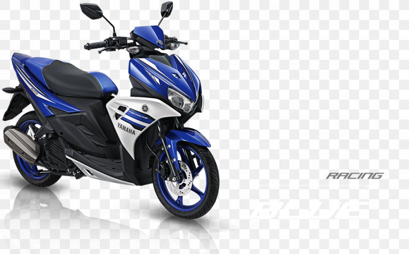 Yamaha Motor Company Scooter Yamaha Aerox Motorcycle PT. Yamaha Indonesia Motor Manufacturing, PNG, 990x616px, Yamaha Motor Company, Automotive Design, Blue, Car, Electric Blue Download Free