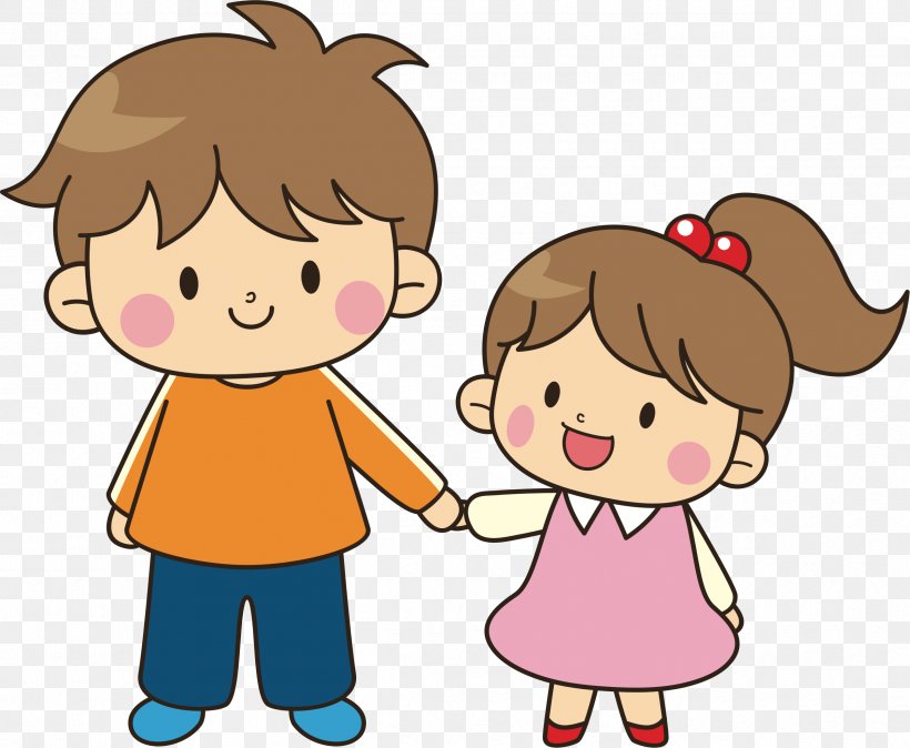 Brother Sibling Sister Clip Art, PNG, 2396x1971px, Watercolor, Cartoon, Flower, Frame, Heart Download Free
