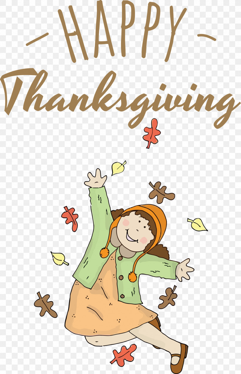 Happy Thanksgiving, PNG, 1933x3000px, Happy Thanksgiving, Behavior, Cartoon, Character, Happiness Download Free