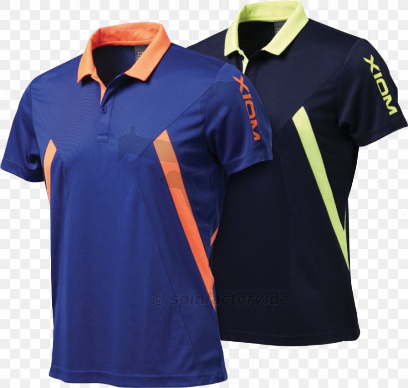 XIOM Ping Pong T-shirt Price Tracksuit, PNG, 900x855px, Xiom, Active Shirt, Ball Game, Blue, Collar Download Free