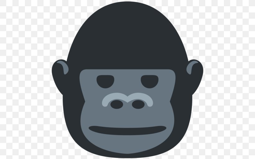 Emojipedia Killing Of Harambe Western Lowland Gorilla Ape, PNG, 512x512px, Emoji, Ape, Apple Color Emoji, Emojipedia, Face Download Free