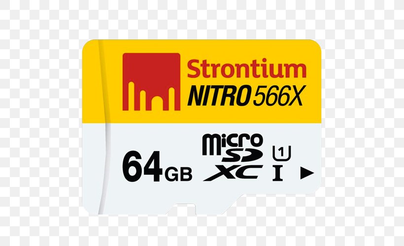 Flash Memory Cards Strontium Nitro Ush-I Class 10 Read S SRN SanDisk Ultra MicroSD UHS-I Secure Digital, PNG, 500x500px, Flash Memory Cards, Adapter, Area, Banner, Brand Download Free