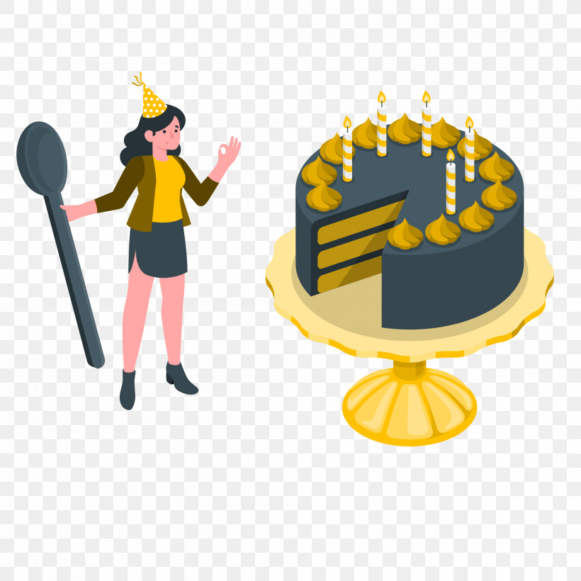 Birthday Cake, PNG, 2000x2000px, Cartoon, Birthday, Birthday Cake, Bondezirojn Al Vi, Cake Download Free