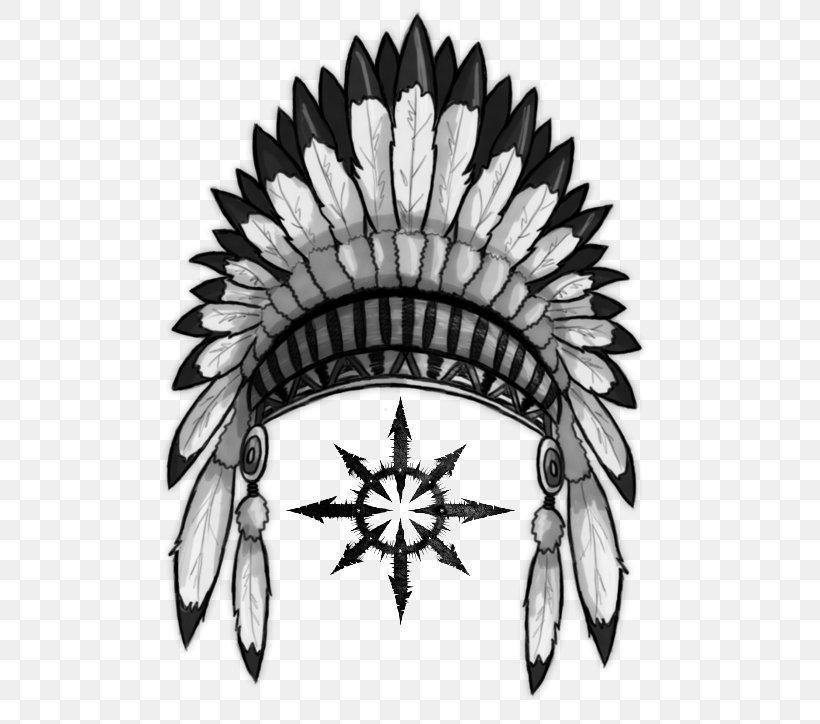 War Bonnet Headgear Native Americans In The United States Clip Art, PNG, 600x724px, War Bonnet, Black And White, Flower, Flowering Plant, Hat Download Free
