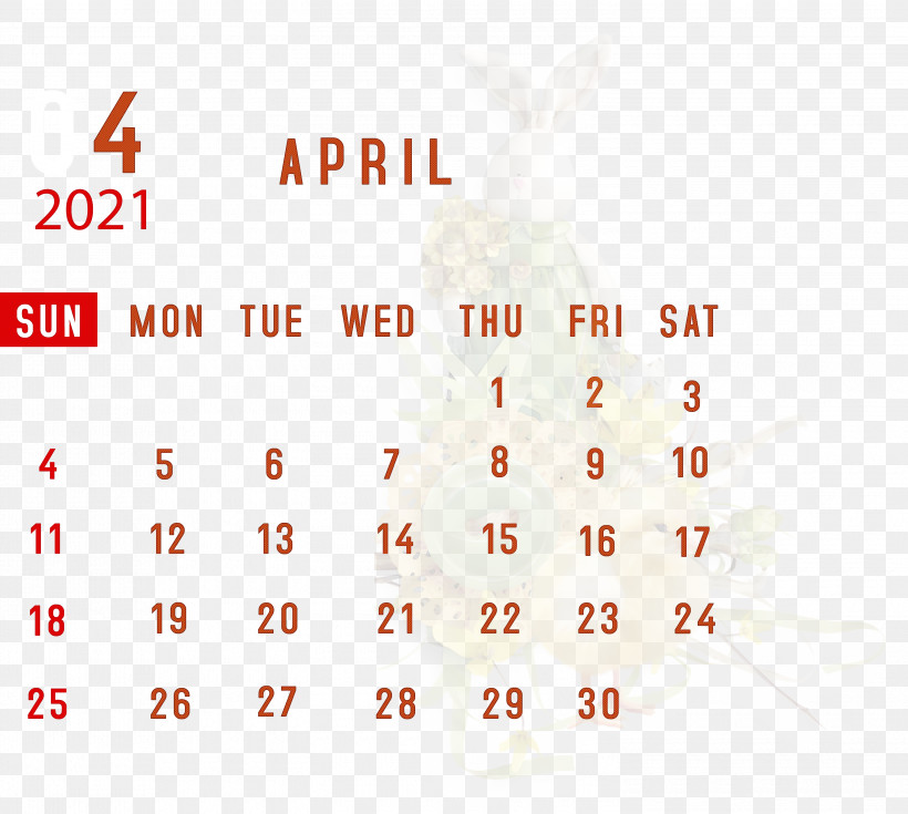 April 2021 Printable Calendar April 2021 Calendar 2021 Calendar, PNG, 3000x2691px, 2021 Calendar, April 2021 Printable Calendar, Calendar System, Geometry, Line Download Free