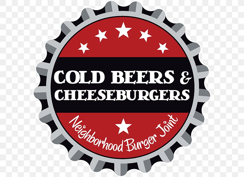 Cold Beers & Cheeseburgers Cold Beers & Cheeseburgers Hamburger Restaurant, PNG, 600x596px, Cheeseburger, Badge, Beer, Bottle Cap, Brand Download Free