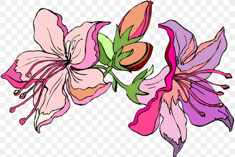 Floral Design Lilium Clip Art, PNG, 1024x686px, Floral Design, Art, Artwork, Cartoon, Cut Flowers Download Free