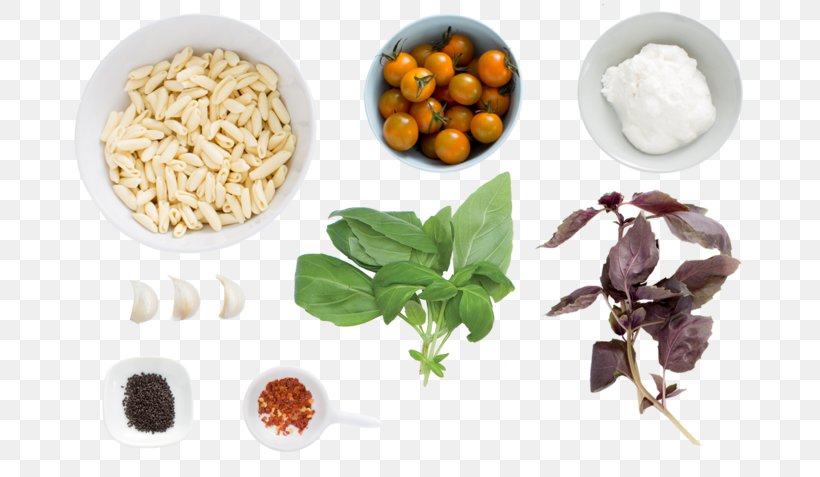 Vegetarian Cuisine Pasta Dark Opal Basil Ingredient Hoary Basil Seed, PNG, 700x477px, Vegetarian Cuisine, Basil, Cavatelli, Commodity, Condiment Download Free