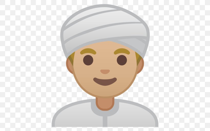 Android Emoji Google Turban Noto Fonts, PNG, 512x512px, Android, Boy, Cap, Cheek, Child Download Free