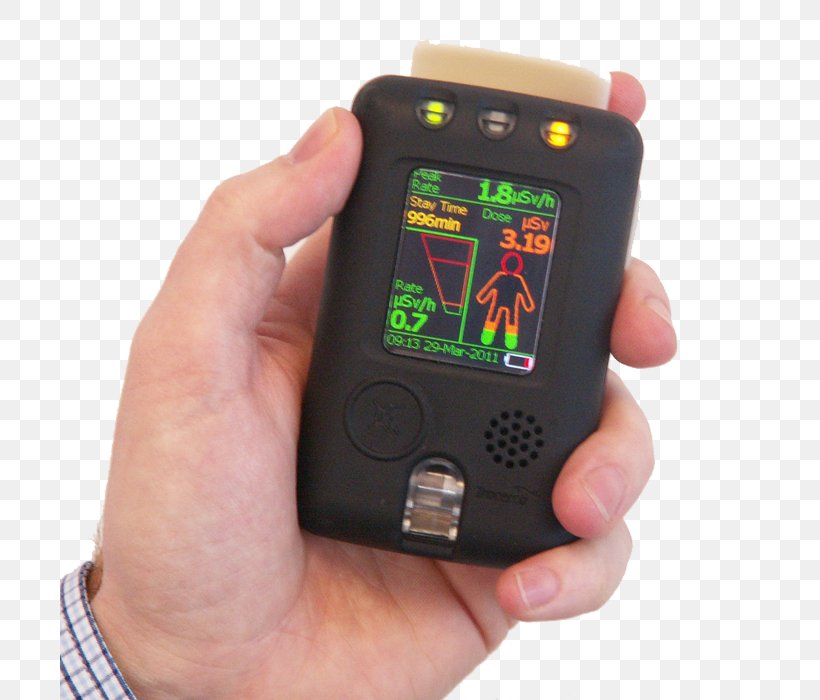Electronic Personal Dosimeter Mobile Phones Dosimetry Radiation, PNG, 700x700px, Dosimeter, Activity Tracker, Dose, Dosimetry, Electrical Engineering Download Free