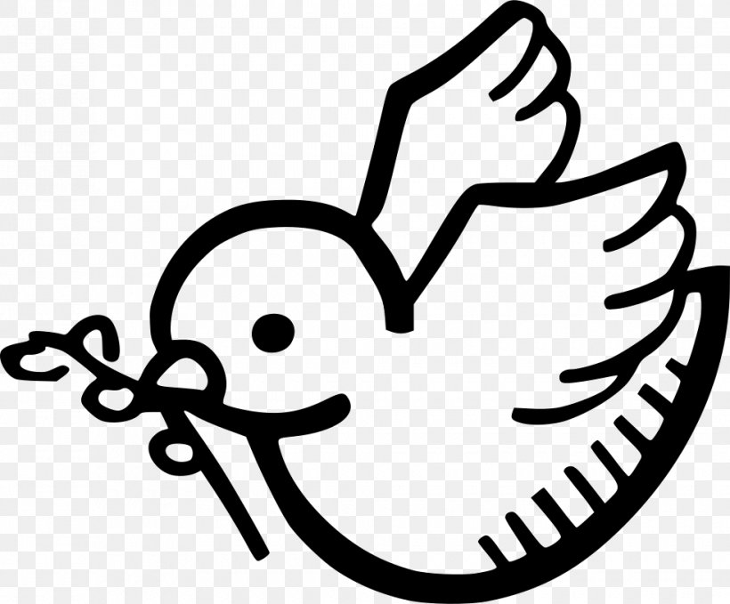 Clip Art Dove Image, PNG, 980x812px, Dove, Blackandwhite, Color, Coloring Book, Doves As Symbols Download Free