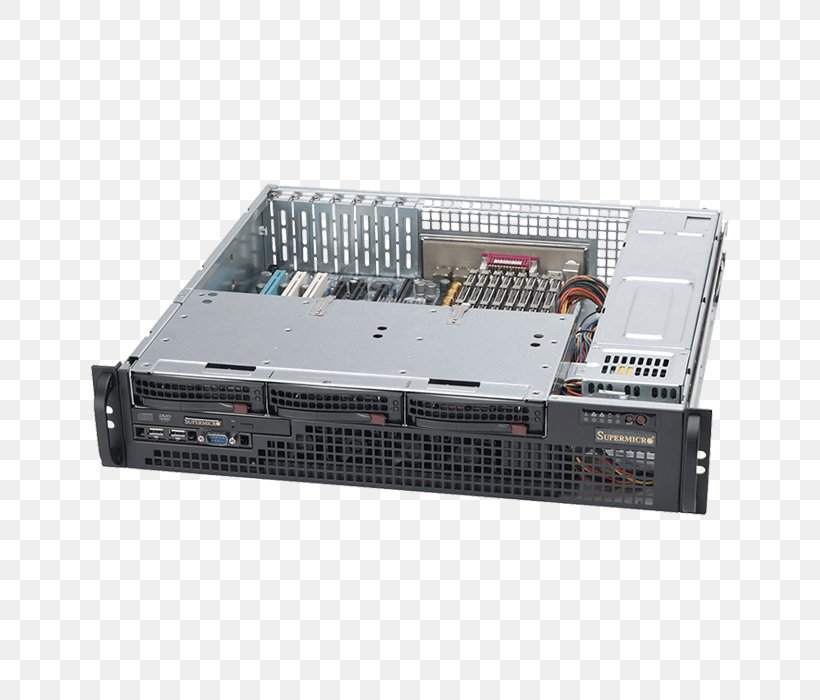 Computer Cases & Housings Computer Servers 19-inch Rack Super Micro Computer, Inc. Hot Swapping, PNG, 700x700px, 19inch Rack, Computer Cases Housings, Atx, Backplane, Computer Download Free