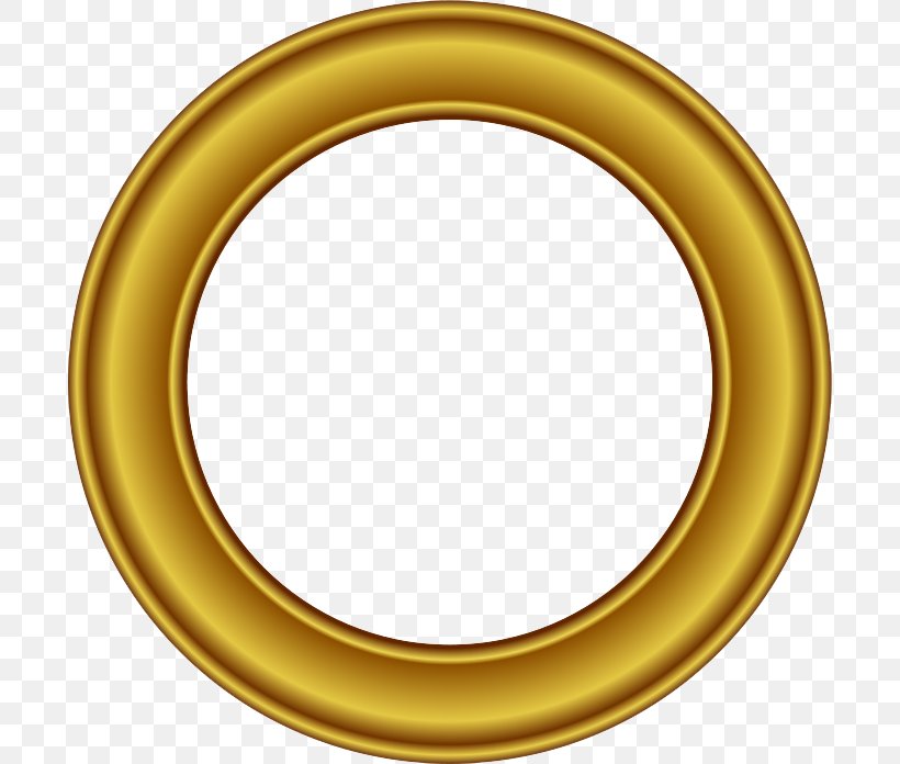 Picture Frame Circle Gold Clip Art, PNG, 696x696px, Picture Frames, Clip Art, Decorative Arts, Digital Image, Gold Download Free